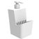 Lixeira Basculante 9 Litros e Porta Detergente Líquido Branco Crippa 500ml Smart