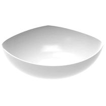 Kit 6 Saladeiras Tigelas Brancas Trio Plástica Crippa Salada Pipoca Sobremesa