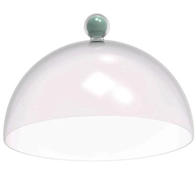 Kit 3 Porta Bolo Torta 30cm Verde Menta Cúpula Boleira Doces Petiscos Crippa Bubble