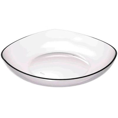 8 Cestas para Frutas Fruteira de Mesa Transparente 3,5L Trio Crippa Bancada Verduras