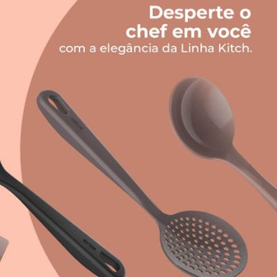 48 Conchas de Nylon 32cm Molho Feijão Sopa Buffet Restaurante Amêndoa Kitch Crippa
