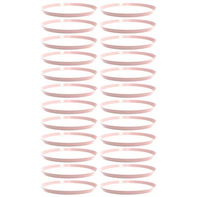 24 Bandejas Redonda 34cm Servir Bar Restaurante Crippa Bubble