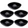 10 Saladeiras Triangulares 5L Grandes 31cm Preto Restaurantes Salada Frutas Essential Coza