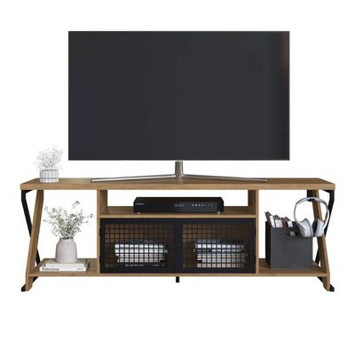 Rack Industrial para Tv até 60" com Led RGB  P1033 Mel