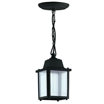 Pendente Luminária Teto Colonial Vintage Preto E27 Interno E