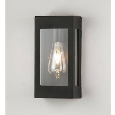 Arandela Prime Preta Termoplástica Luminária Parede Lâmpada E27 Bivolt Dital