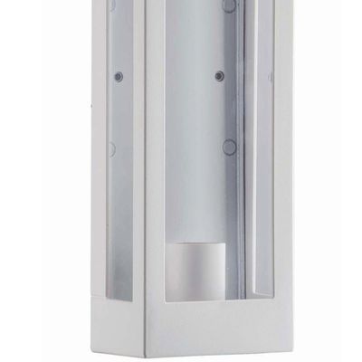 Arandela Branca 13x8x40cm Prime 2 Lâmpadas E27 Dital Bivolt Versátil