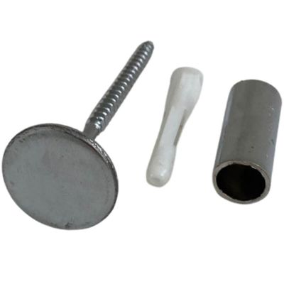 Cabide Multiuso Pino 2cm Cromado para Espelho de Parede Duler Minimalista