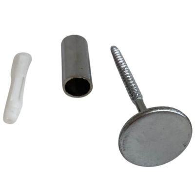 Cabide Multiuso Pino 2cm Cromado para Espelho de Parede Duler Minimalista