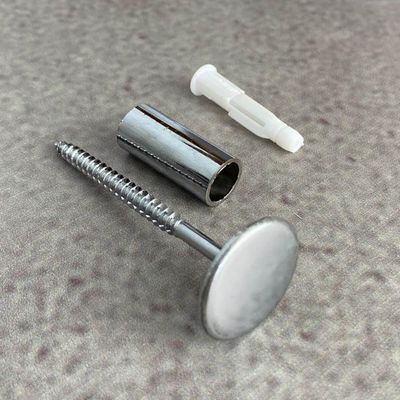 Cabide Multiuso Pino 2cm Cromado para Espelho de Parede Duler Minimalista