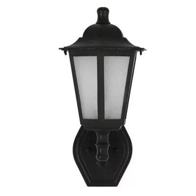 Kit 2 Arandelas Coloniais Luminárias de Parede Pretas Retrô Muro Fachada Jardim