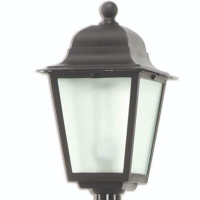 12 Postes de Luz para Jardim Colonial Luminárias de Piso Pre