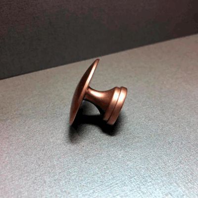 Kit 24 Puxadores Ponto Cobre Tucson para Móveis Armários Gavetas Porta