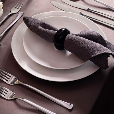 Kit 6 Pratos Rasos Porcelana Leonora Tramontina 25cm Branco Mesa Posta Cozinha Restaurante