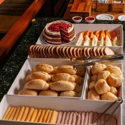 Kit 5 Travessas Melamina Brancas 53x32cm Restaurante Buffet Servir Salada Massa Carne