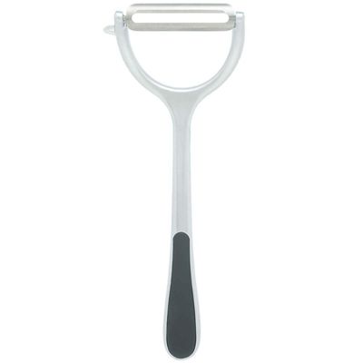 Kit 5 Descascadores de Alimentos 18cm Manual Inox Wolff Antiderrapante Legumes