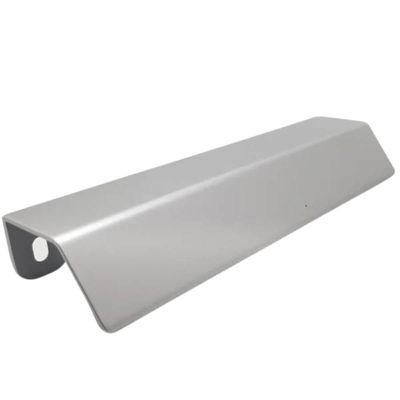 Puxador Alça de Sobrepor Pv22 Níquel Escovado 128mm Torralba Móveis Armários Gavetas