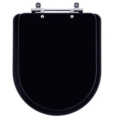 Tampa De Vaso Carrara Preto Fosco Para Bacia Deca 6lpf