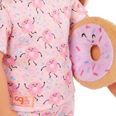 Conjunto de Roupa Our Generation Pijama Dreaming of Donuts