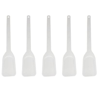 5 Espátulas Plásticas Pás Brancas 74cm Restaurantes Cozinha Industrial Caldeirão