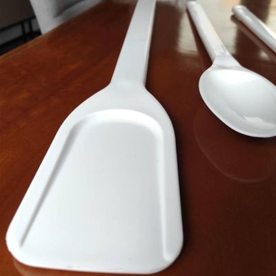 5 Espátulas Plásticas Pás Brancas 74cm Restaurantes Cozinha Industrial Caldeirão