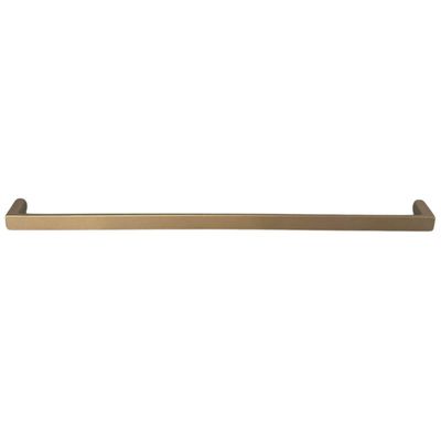 Kit 15 Puxadores Retos Dourado 256mm para Móveis Torralba Oeiras Armários Gavetas