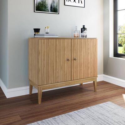 Buffet Aparador com 2 Portas Mel MDP 90X38X77cm MB 1062 Movelbento