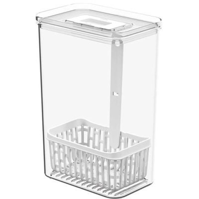 Kit 3 Organizadores de Geladeira Dry Coza Frutas Verduras Temperos 6 3,2 e 2,3L