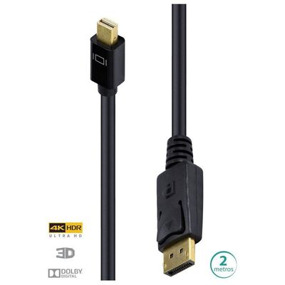 Cabo Dp X Mdp 1.3v 60hz 2 Metros Dpmdp13-2