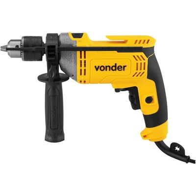 Furadeira com impacto 1/2" com jogo de 9 brocas FIV 709 220 V~ VONDER