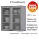 Cozinha Modulada 9 Pecas 240 Cm Ce856 Americana Henn Cinza Calcare