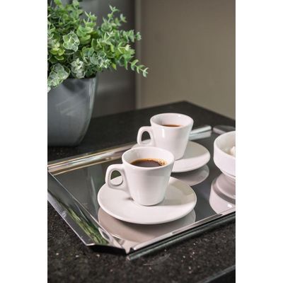 Bandeja Para Servir Chá Café Aço Inox Prime