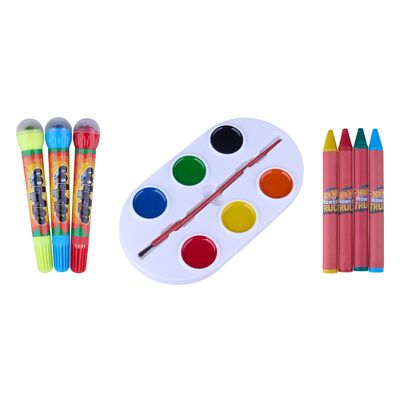 Mega Kit Livro para Ler e Colorir Ciranda Cultural Hot Wheels