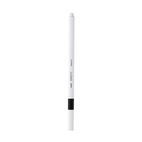 Caneta Hidrográfica Uniball Emott Fine Preta 0.4mm