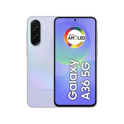 Smartphone Samsung Galaxy A36 256GB 5G - Violeta, Câmera Tripla 50MP, RAM 8GB, Tela 6.7"
