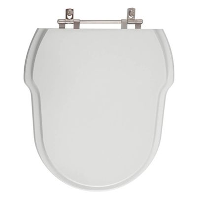Tampa De Vaso Hampton Cinza Platina Para Bacia Incepa