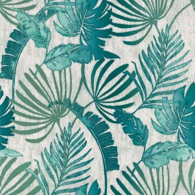 Papel De Parede Sejours Et Chambres 2 Folhagem Verde 11191404