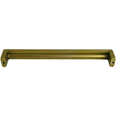 Puxador Reto Alça Bronze Fosco Piauí 160mm Gavetas Armários Zamac Torralba