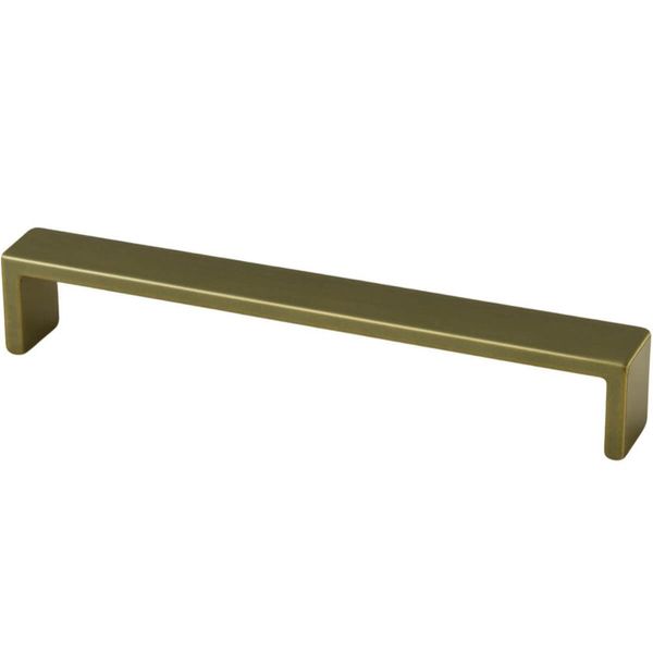 Puxador Reto Alça Bronze Fosco Piauí 160mm Gavetas Armários Zamac Torralba