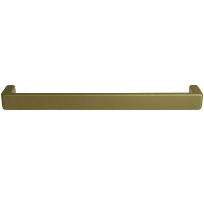 Puxador Reto Alça Bronze Fosco Piauí 160mm Gavetas Armários Zamac Torralba