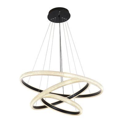 Lustre Pendente Skylight Apogeu 4011 Led Bivolt Preto