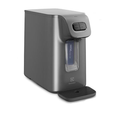 Purificador de Água Electrolux PC01X com Sistema Eletrônico, Aqua Pure e Compressor Ecológico Cinza / 110V