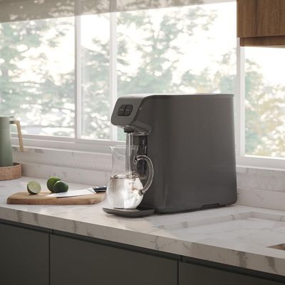 Purificador de Água Electrolux PC01X com Sistema Eletrônico, Aqua Pure e Compressor Ecológico Cinza / 110V