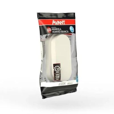 Arandela Led Hummer Bivolt 5w-6500k Branco Avant