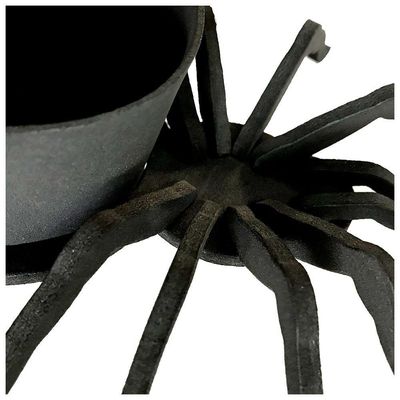 Cachepot De Halloween Aranha Em Eva - 3 Unidades