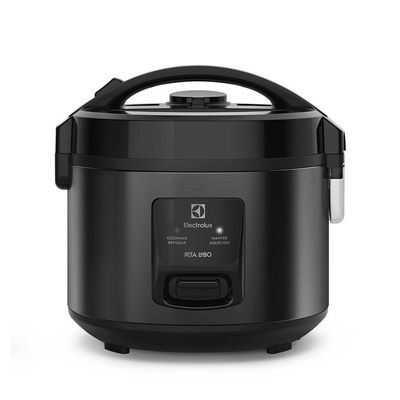 Panela de Arroz Elétrica Electrolux ERC10 Efficient Preto / 110V