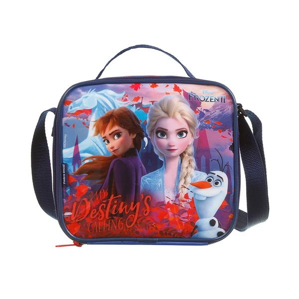Lancheira Infantil Dermiwil Easy Disney Frozen 2 com Alça Regulável