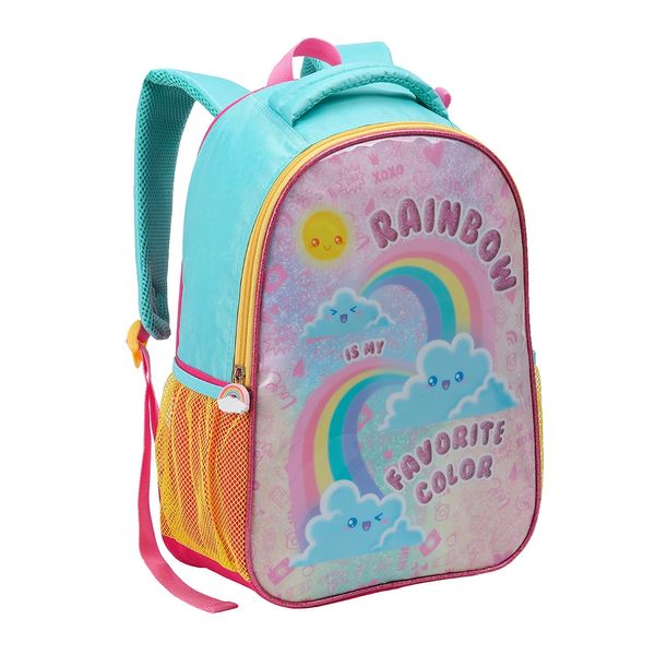 Mochila Infantil Seanite Rainbow Colors - Item Sortido Mochila Infantil Seanite Rainbow Colors - Item Sortido