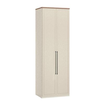 Guarda-roupa Modulado Canto Reto 166 Toledo 9 Portas e 9 Gavetas Casal 7 peças 176,6 cm largura Areia com Wood