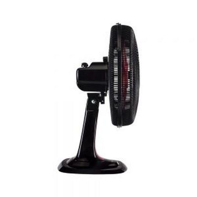 Ventilador Osc Mesa Turbo 6 50cm 6 Pás - 220v - Preto-vermelho
